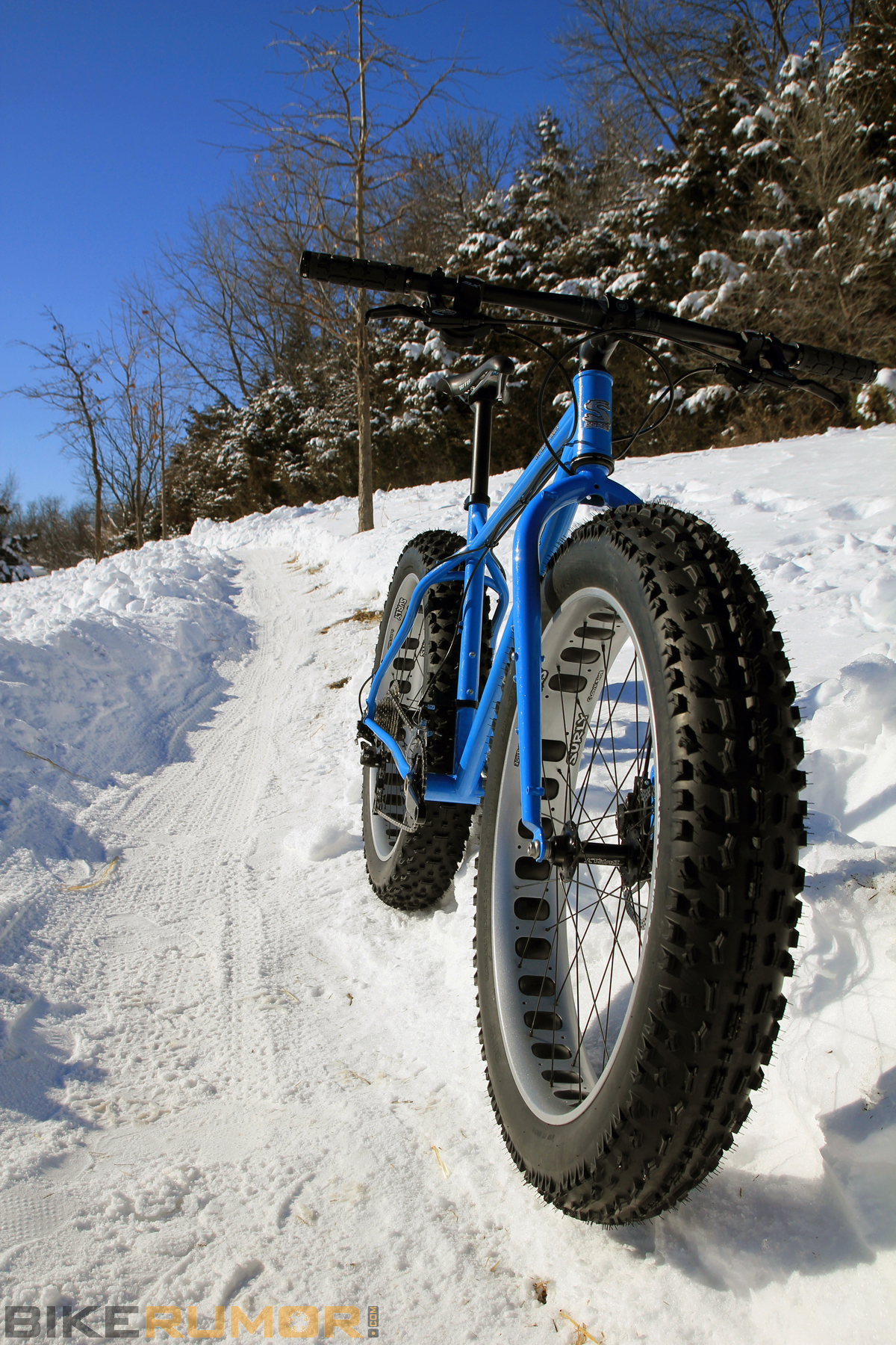 Frostbike - Here Comes the Ice Cream Truck, Surly's All New Trail Fat Bike with Actual weights! Surly Ice Cream Truck Trail Fatbike fat bike fatty steel symmetric symmetrical