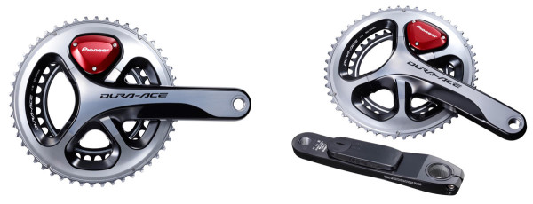 Pioneer cycling power meters for dura-ace and ultregra cranksets
