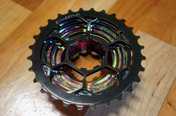 ultra lightweight Recon 11-speed aluminum road bike cassette