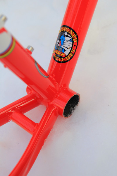 Ritchey P650b Build Part 1 - Frame and Fork Ritchey P-650b steel 275 mountain bike frame hard tail review810