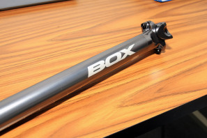 Taipei First Look: Box Component's Clever Irene Disc brake Lever, Plus New Derailleur, New 35mm Bars, and more Box Irene Lever Disc Brake shifter derailleur bars 35 stem seatpost