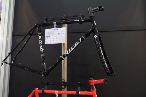 Taipei Sneak Peek: Ritchey's 35mm Bars and Stems, Swiss Cross Disc Frame, New Wide Tubeless Wheels, More Ritchey 35 bar stem disc cross frame (1)