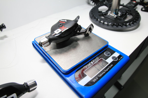Taipei Show: SRAM X01 DH Actual Weights SRAM X01 DH Actual Weight (1)