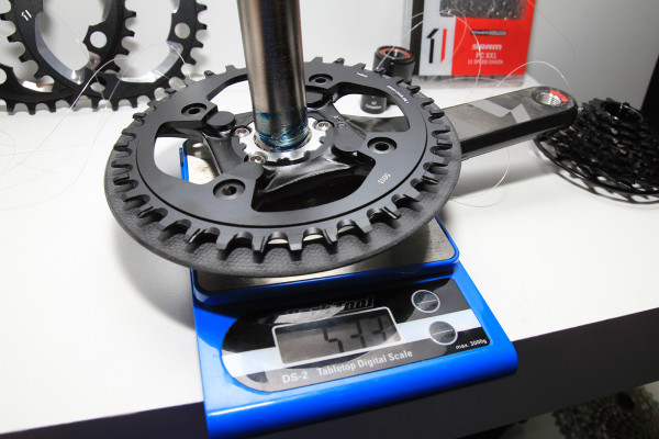 Taipei Show: SRAM X01 DH Actual Weights SRAM X01 DH Actual Weight (4)