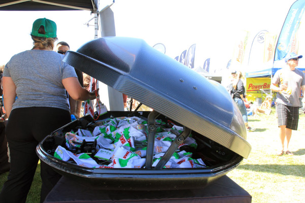SOC14: Yakima Props up Your SUP, Encases Your Gear in Carbonite Yakima carbonite sky box sup hup (1)