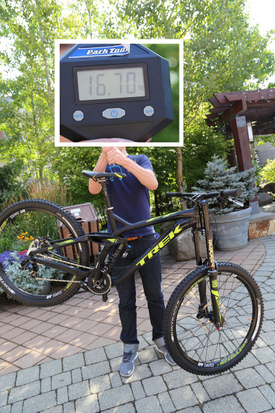 2015 Trek Session 88 DH Weight