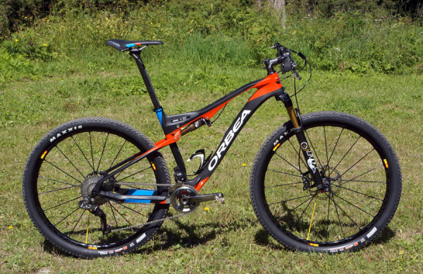 2015 Orbea Oiz full suspension XC race mountain bike