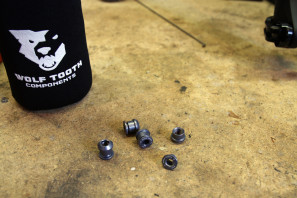wtc wolf tooth components head set cap front derailleur plate single speed chainring bolts (9)