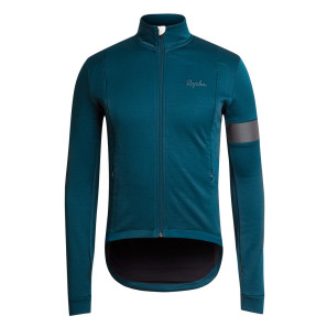 Rapha_Long_sleeve_heavyweight_windproof_sportwool_Winter_jersey_blue