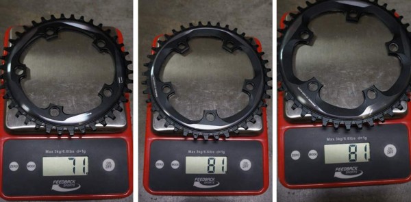 2015 SRAM CX1 1x11 cyclocross component group with hydraulic disc brakes install notes and actual weights