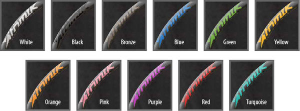 Atomik Rim Decal Colors