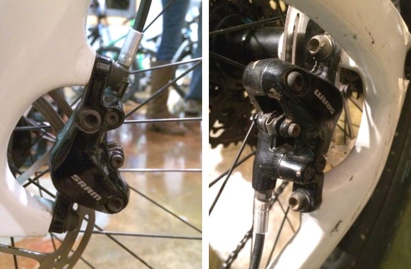 SRAM DB5 hydraulic mountain bike disc brakes for budget pricing