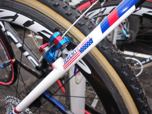 CX-Worlds_Jeremy-Powers_custom_Avid_shorty_cantilever_brakes