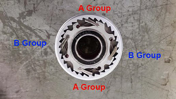 FREEHUB PAWL PATTERN