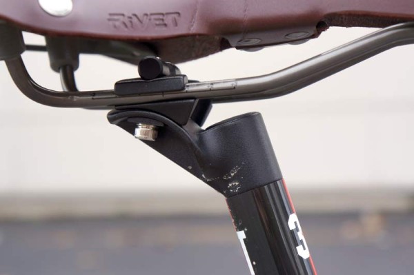 Van Dessel WTF project bike with 3T Stylus Team carbon seatpost review