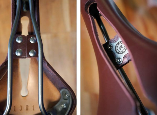 Van Dessel WTF project bike with Rivet leather bicycle saddle review