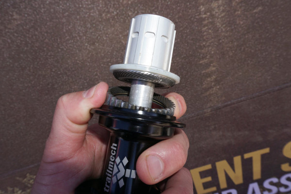 trailmech mountain bike hubs hands on photos and weights