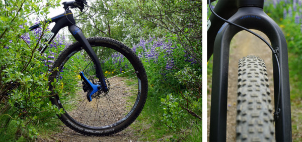 Lauf Trail Racer Boost leaf spring suspension fork with 110mm axle spacing