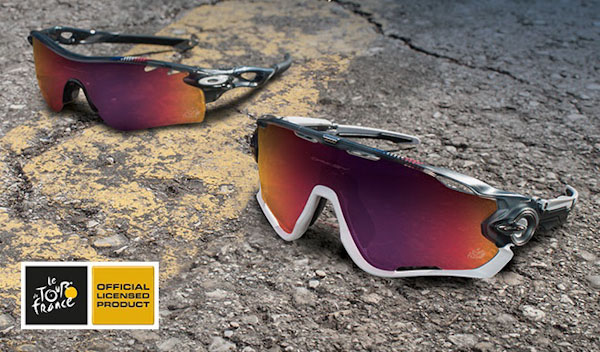 Oakley 2015 Tour De France collection promo shot