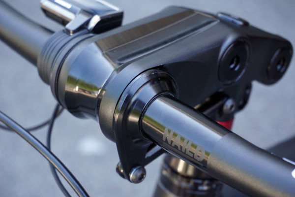 NAILD r3act stem and fork front suspension for commuter cyclocross road and gravel bicycles