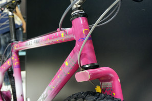 1994 Orbea Next One hardtail mountain bike with drum brakes and single-sided drivetrain stays