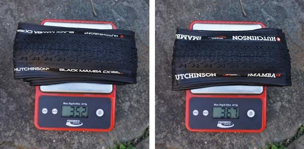 Hutchinson Mamba tubeless ready cyclocross tire review and actual weights
