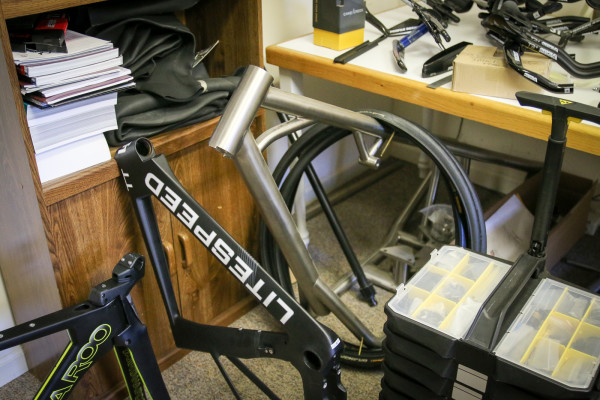 Litespeed titanium bicycle factory tour american bicycle group quintana roo_-18