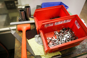 Litespeed titanium bicycle factory tour american bicycle group quintana roo_-24