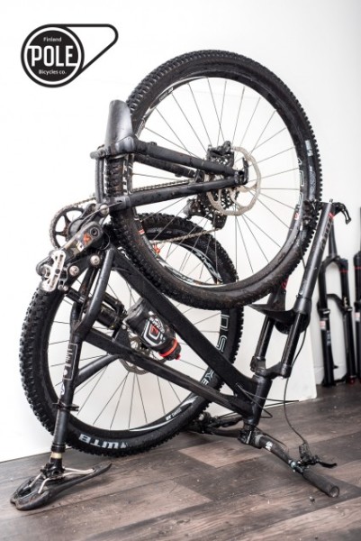 Pole Bicycles Evolink frame, folded