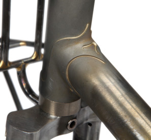 Velo Cult Rando, down tube lug raw