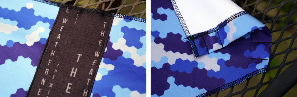 Weatherneck neck gaiter bandana with quick release magnetic closure for cyclists and athletes