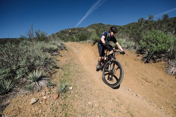 Diamondback level link launch, Steve Fisher cornering