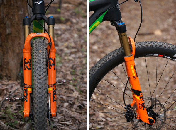 2017 Fox 32 SC step cast fork first ride review