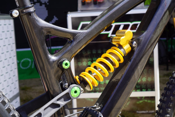 Hope Tech HB211 custom full suspension carbon fiber mountain bike