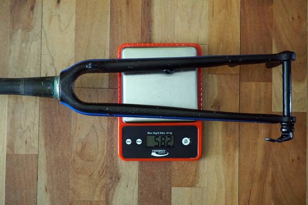 lauf grit leaf spring suspension fork actual weight