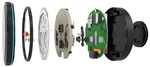 omata analog speedometer gps cycling computer
