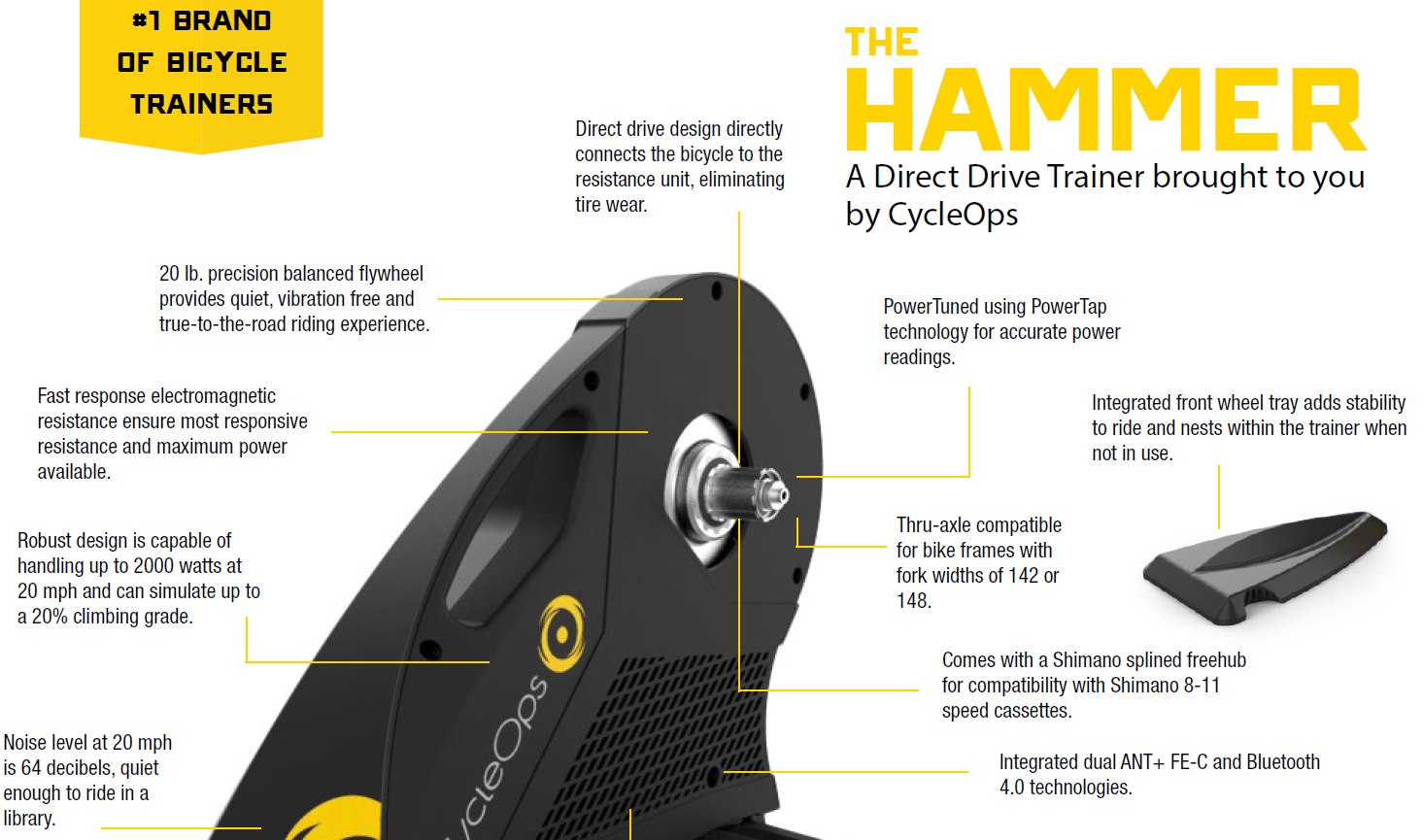 Cycleops hammer Specs 1