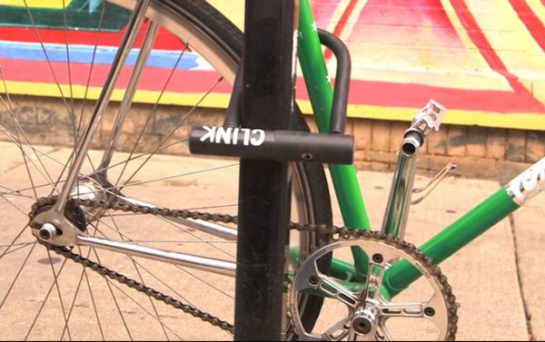 Clink Bike lock with built in tools