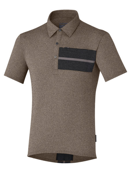 Shimano_Explorer-Transit_clothing-urban-touring-riding-gear_Transit-city-polo-men-brown