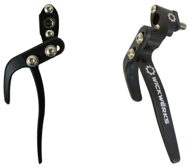 wickwerks sentinel dual sided road bike chainguide