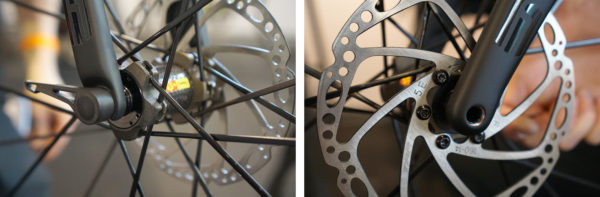 mavic speed release road bike thru axle system is secure like a thru axle but quick like a skewer
