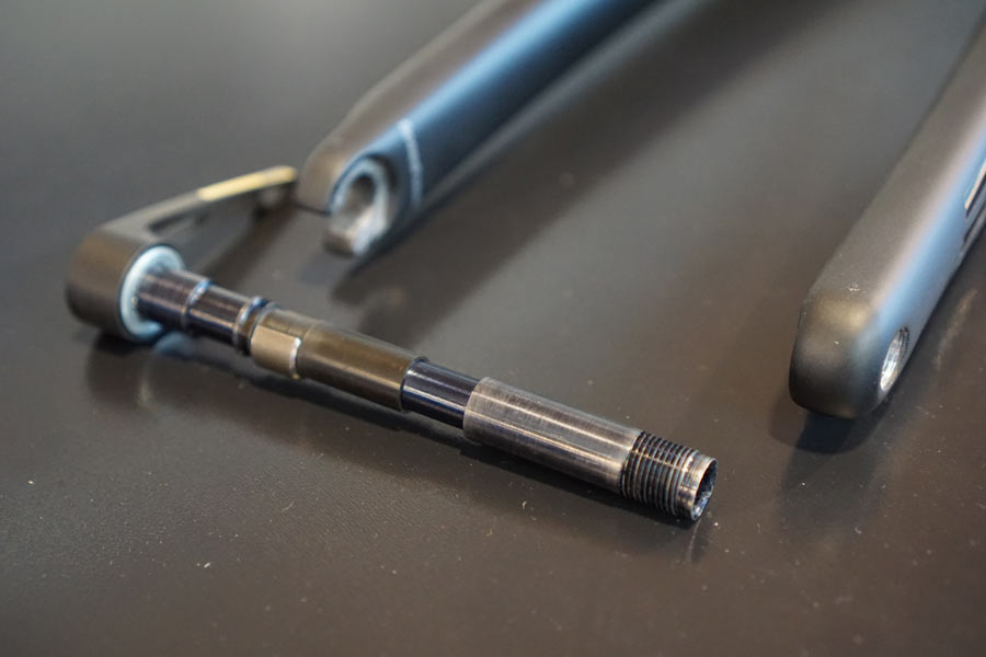 mavic speed release road bike thru axle system is secure like a thru axle but quick like a skewer