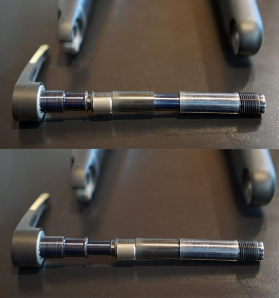 mavic speed release road bike thru axle system is secure like a thru axle but quick like a skewer