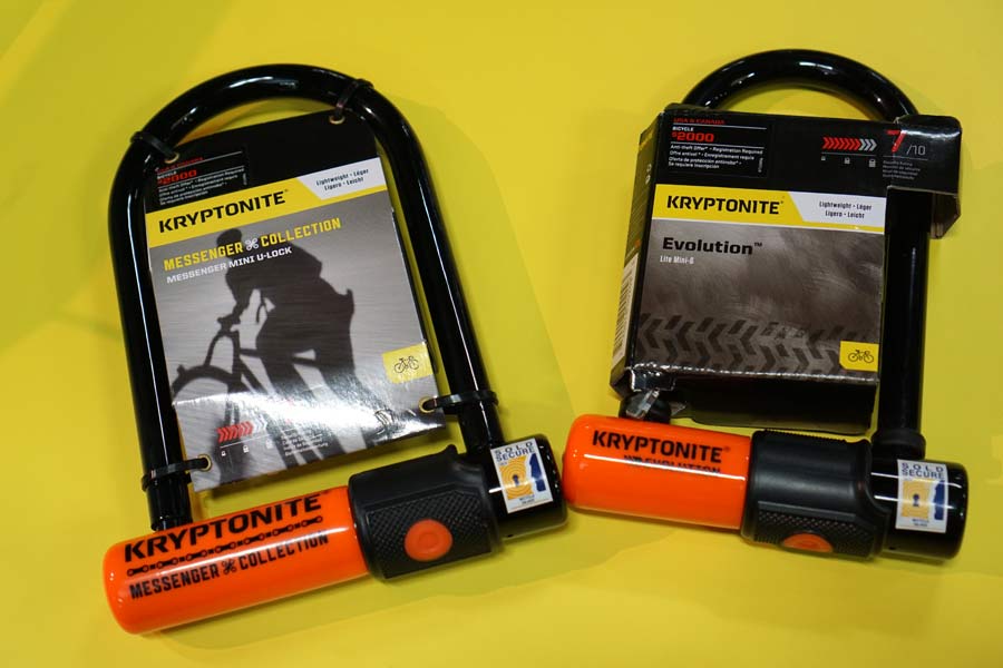 2017 Kryptonite Kryptolock new u-lock double deadbolt bicycle lock