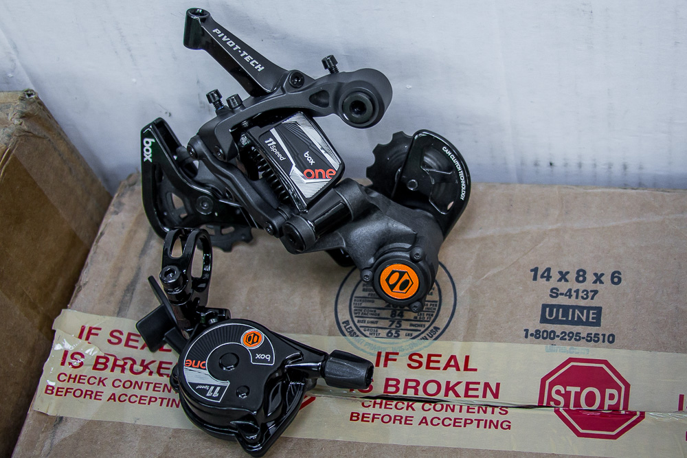 Just in: The long awaited 11-speed Box One derailleur & PushPush Shifter