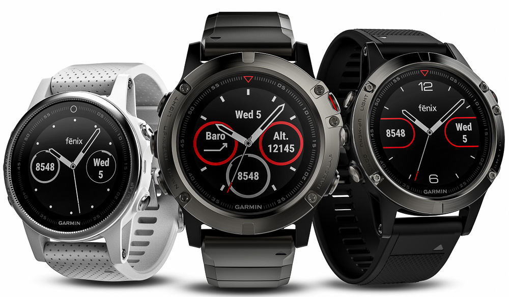 CES2017: Garmin Fenix5 adds maps & smaller sizing, plus new 2-way sat-coms