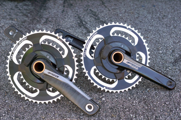 FSA PowerBox power meter cranksets will come with alloy and carbon fiber arm options