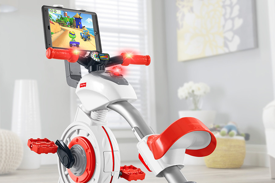 CES2017: Tiny tots on turbo trainers with Fisher-Price Think and Learn SmartCycle