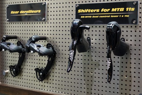 Microshift drop bar road bike shifter levers compatible with mountain bike rear derailleurs
