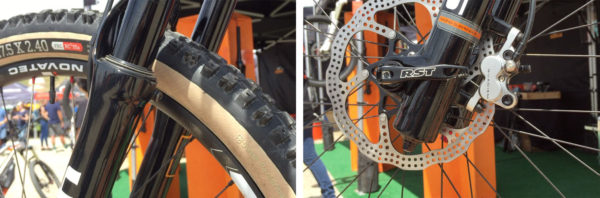 RST Stitch long travel enduro mountain bike suspension fork